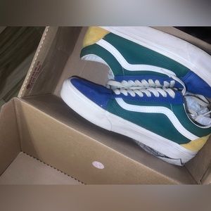 multiple color way old skool vans 8.0